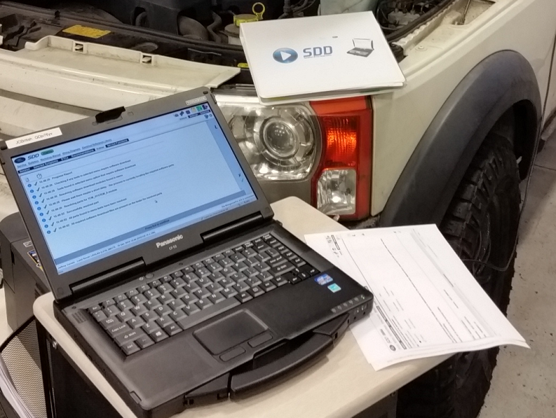 JLR SDD at JC's British & 4x4