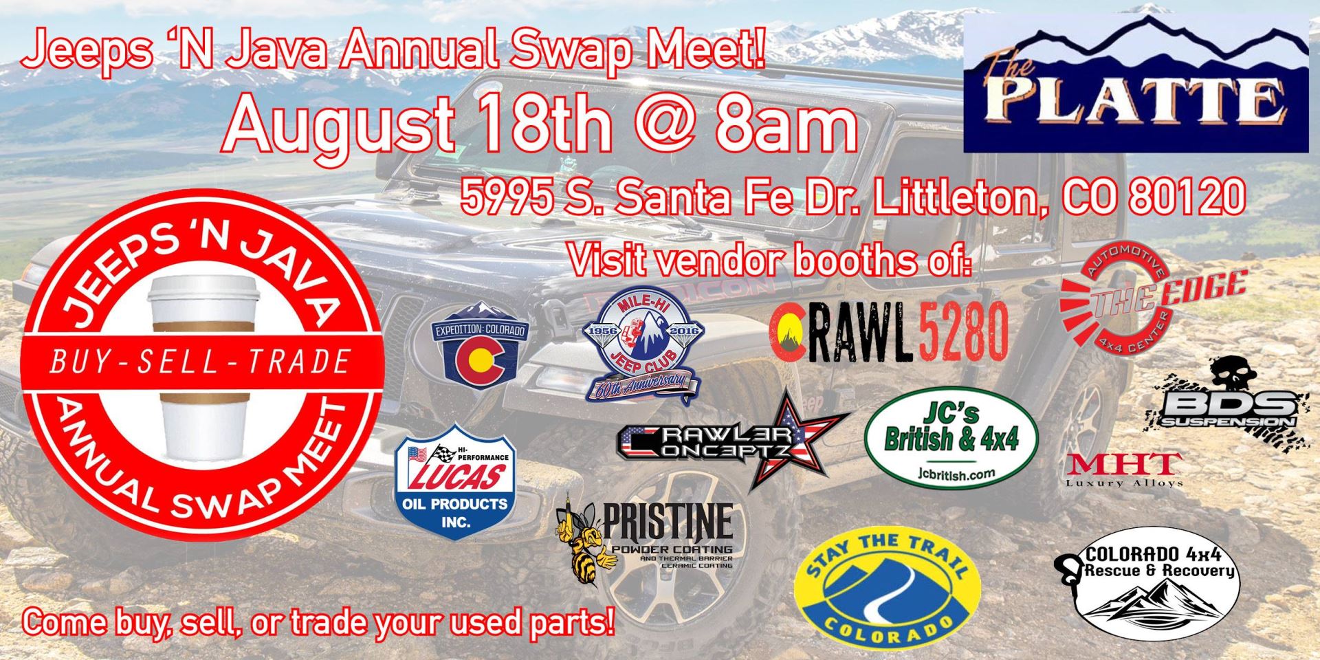 Jeeps 'n Java Annual Swap Meet